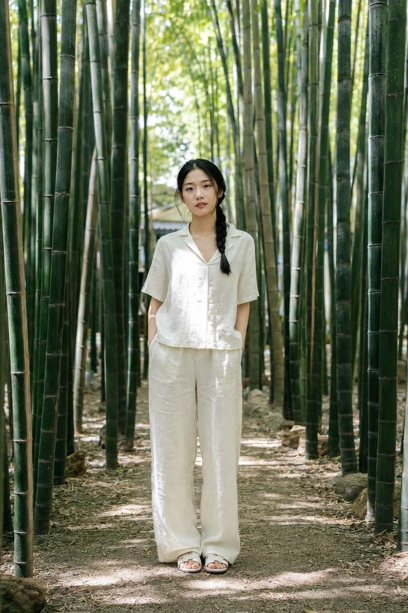 Social Media Post - Suzhou Garden Bamboo Path Portrait