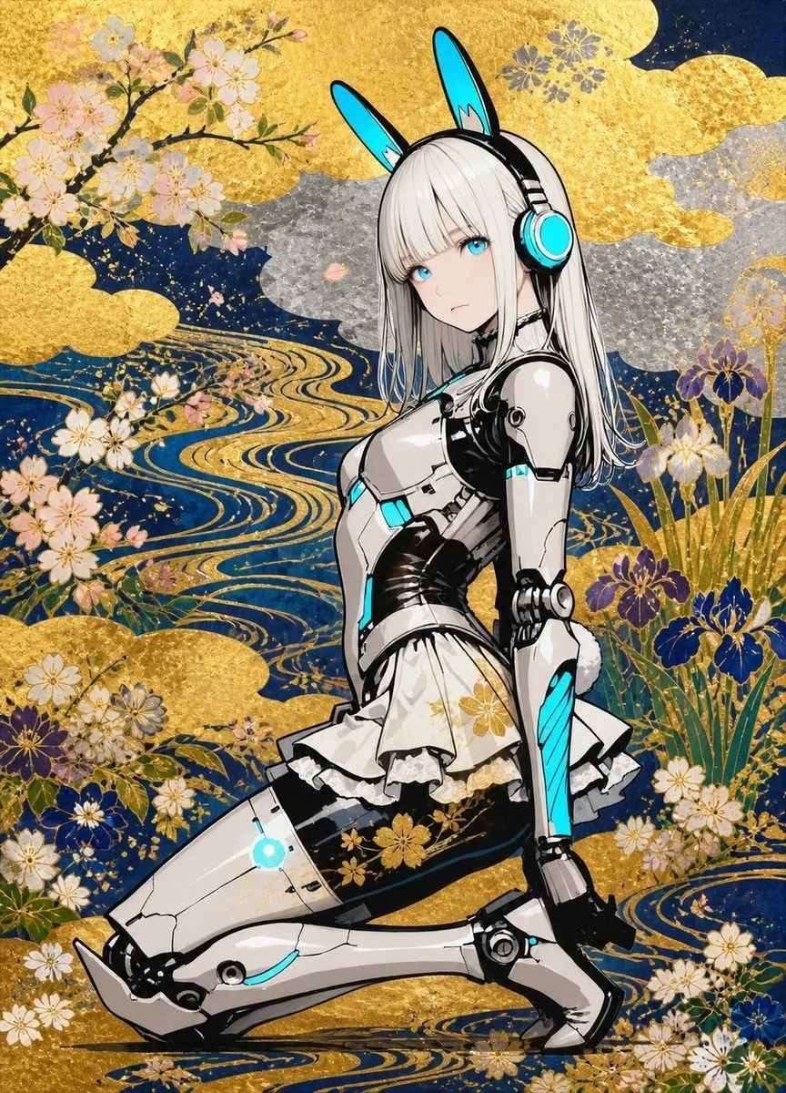Rinpa Decorative Illustration