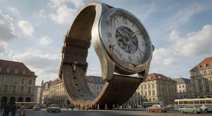 Ordinary Object Transformed into Gigantic Monument