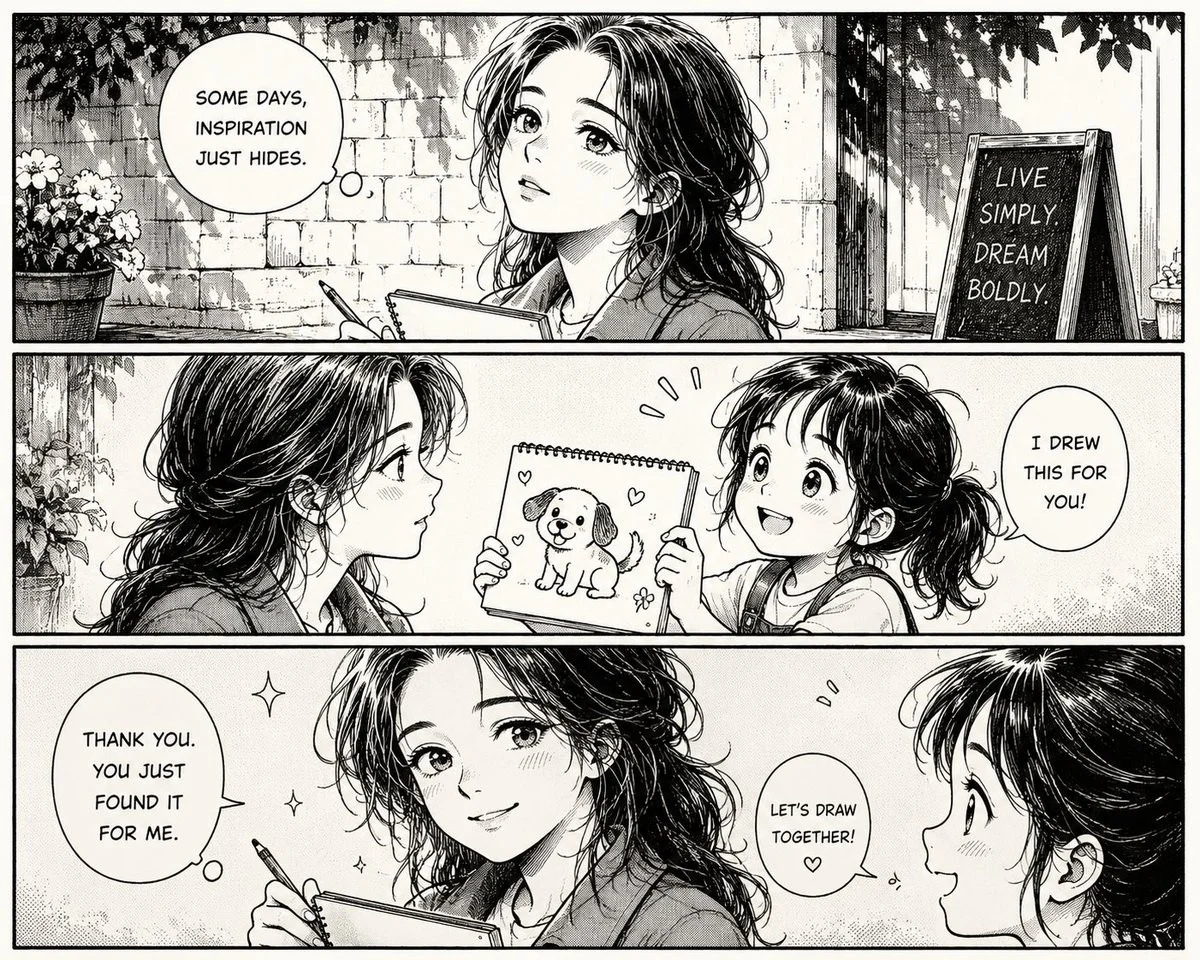 复古漫画改绘