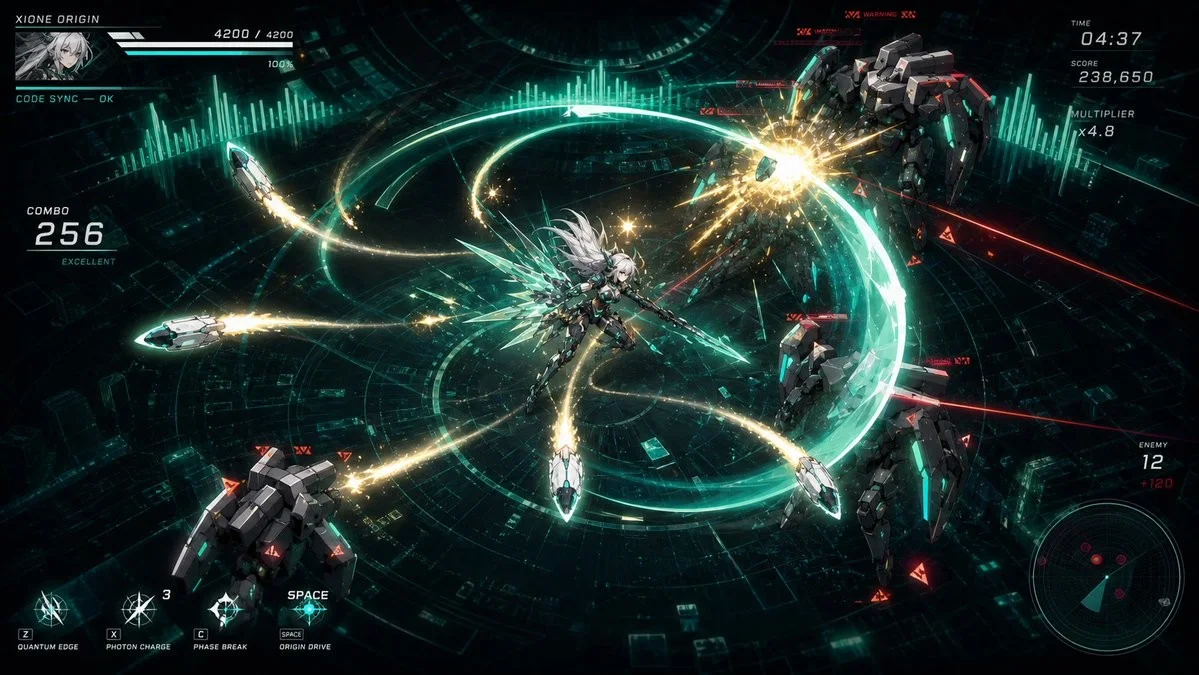Cyber Angel HUD