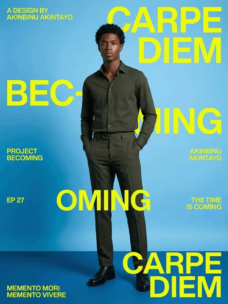 Carpe Diem Fashion Poster