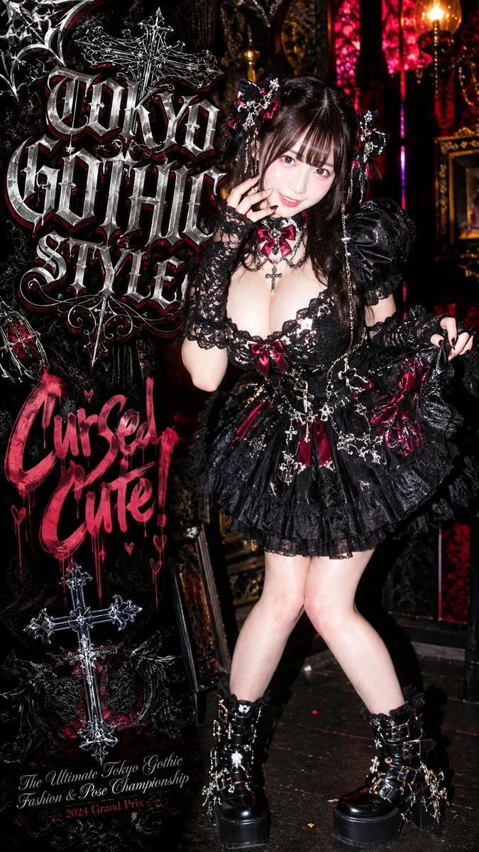 Product Marketing - Tokyo Gothic Lolita Fashion Poster