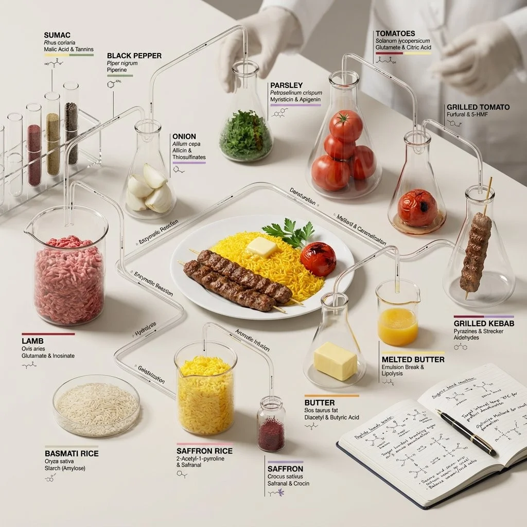 High-End Lab Flavor Map