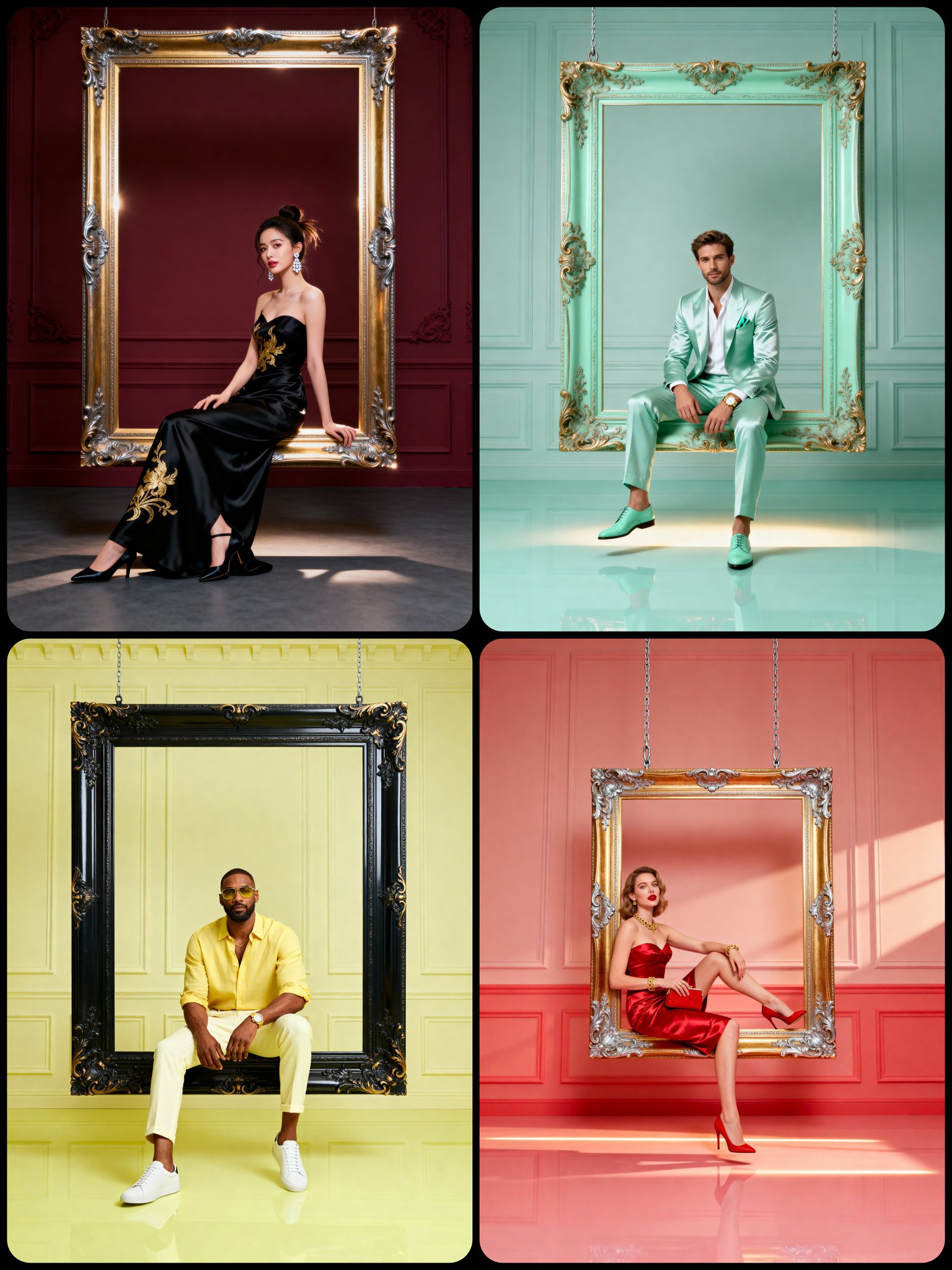 A Luxurious High Fashion Portrait