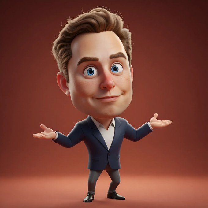 将明星变成趣味十足的3D卡通肖像