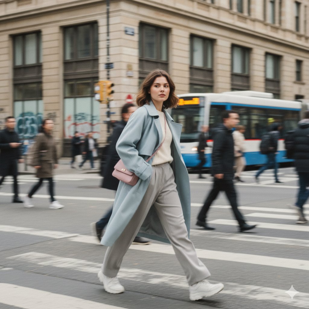 Cinematic Street Fashion Photography
