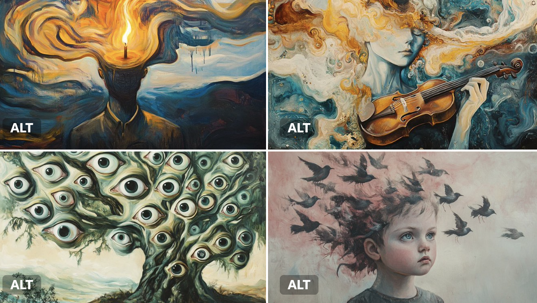 Surreal Oil Painting