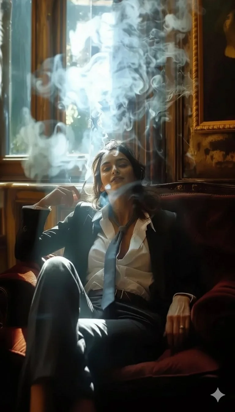 Cinematic Smoke Elegance