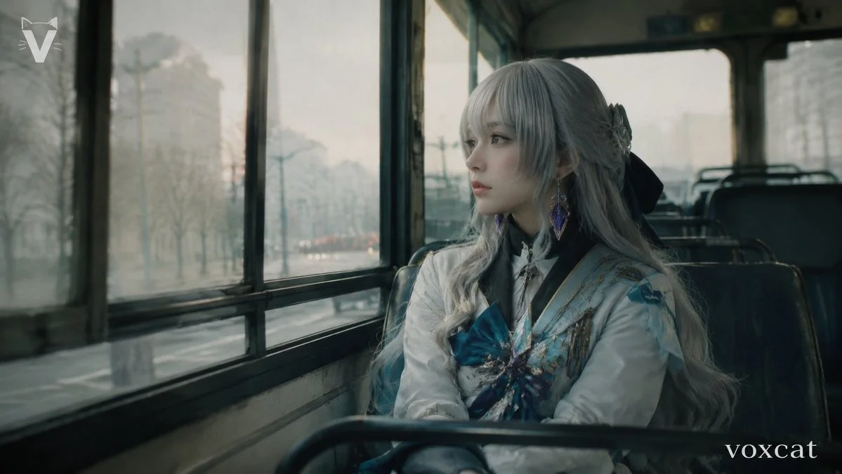 Rainy Bus Live-Action Cosplay Still