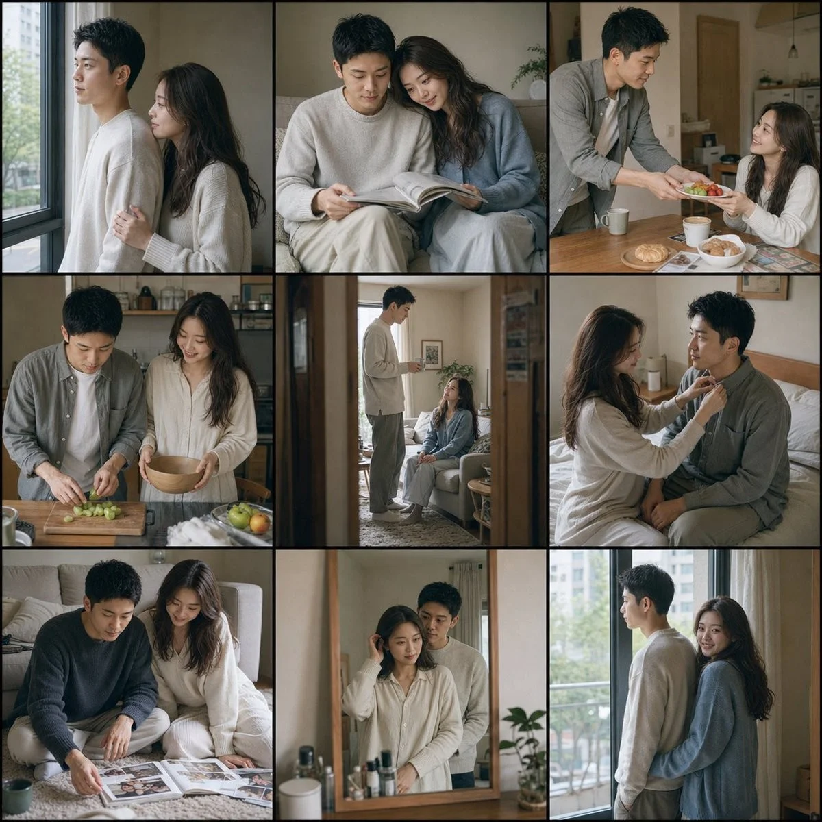 Fujifilm Style Home Couple Portraits