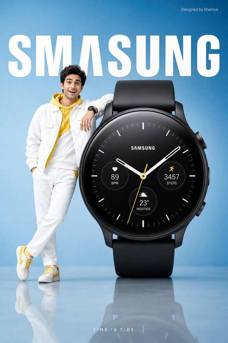 Minimalist Smartwatch Commercial Ad