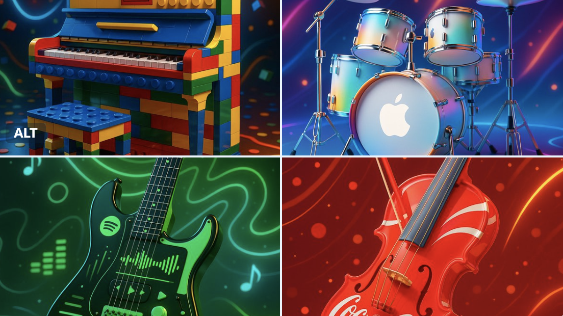 Branded Musical Instruments