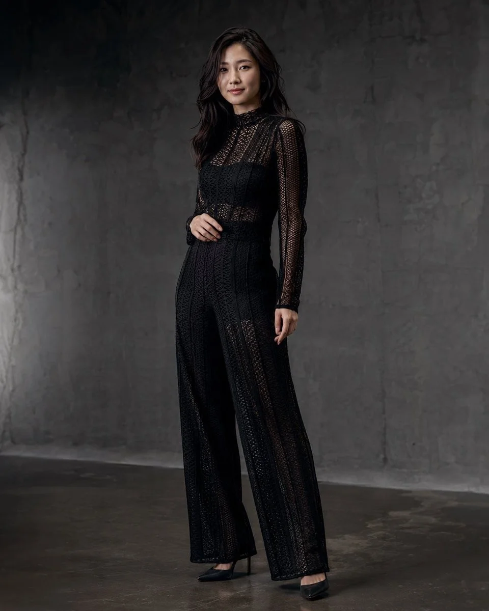 Black Lace Studio Portrait