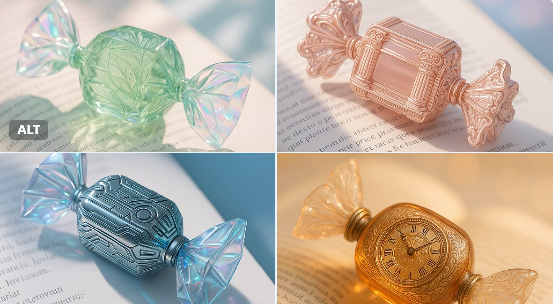 Candy Shaped Items