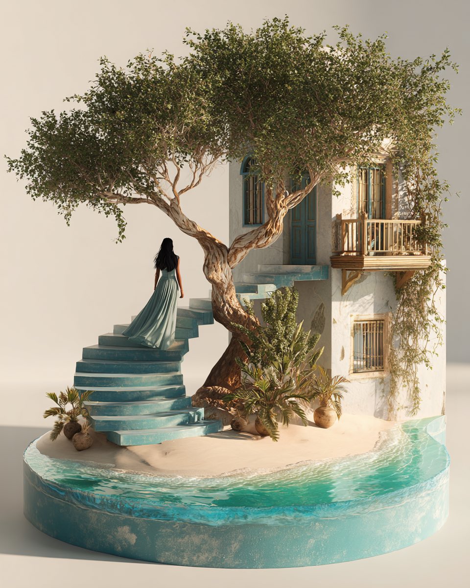 3D Hyperrealistic Scene Model