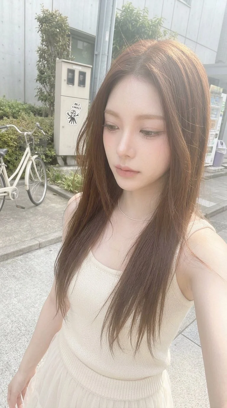Soft Street Haze Girl