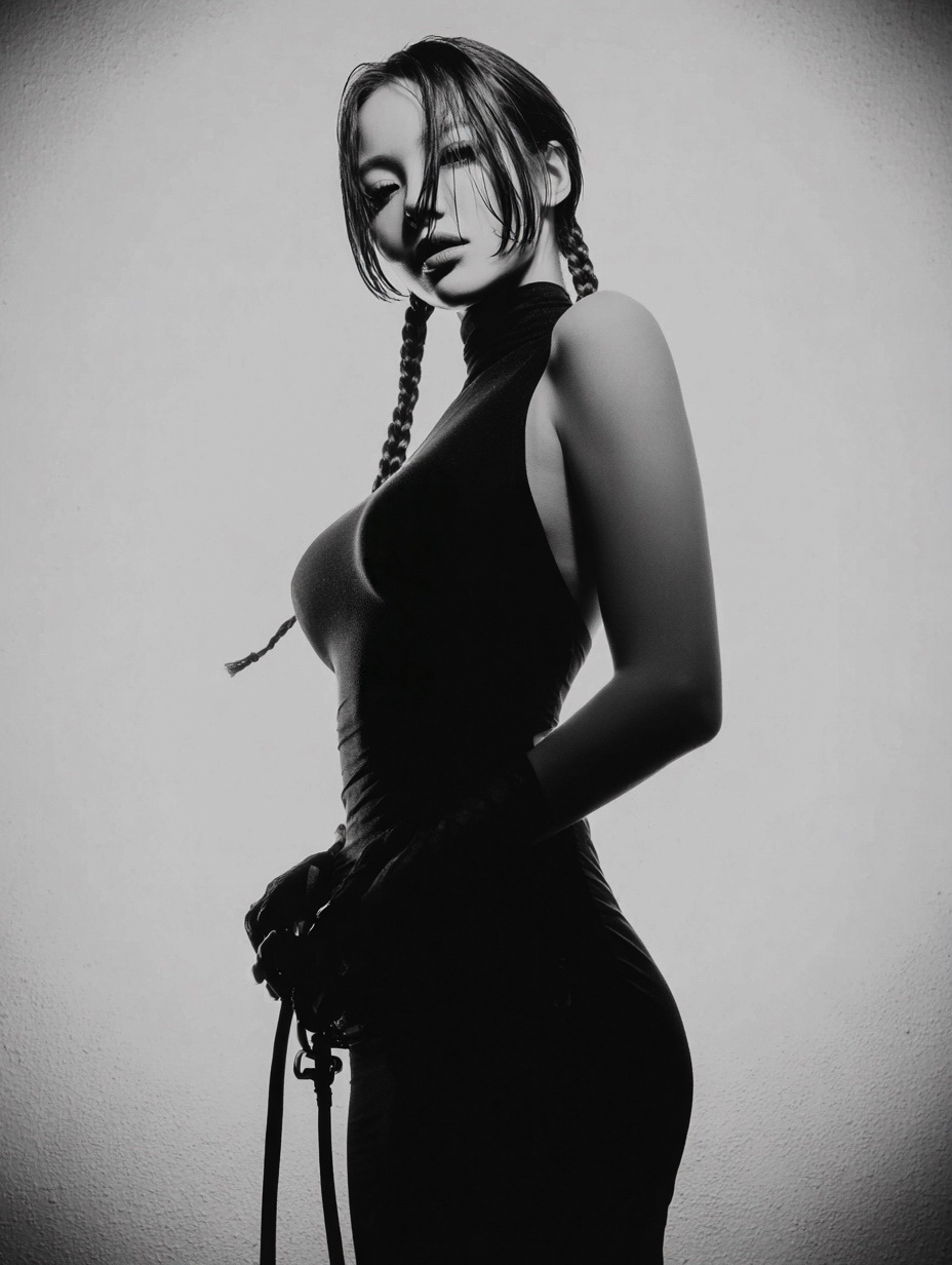 Black and White Portrait
