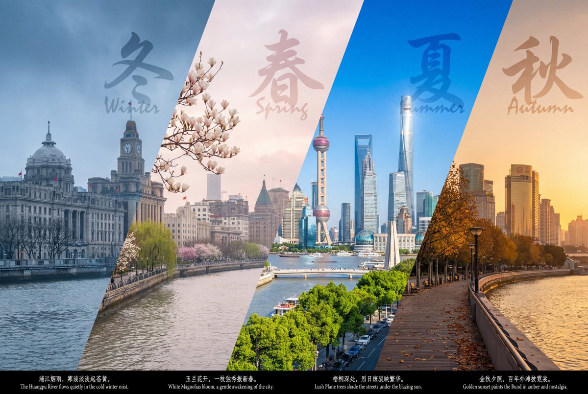 Seasonal Changes of Scenic Spots