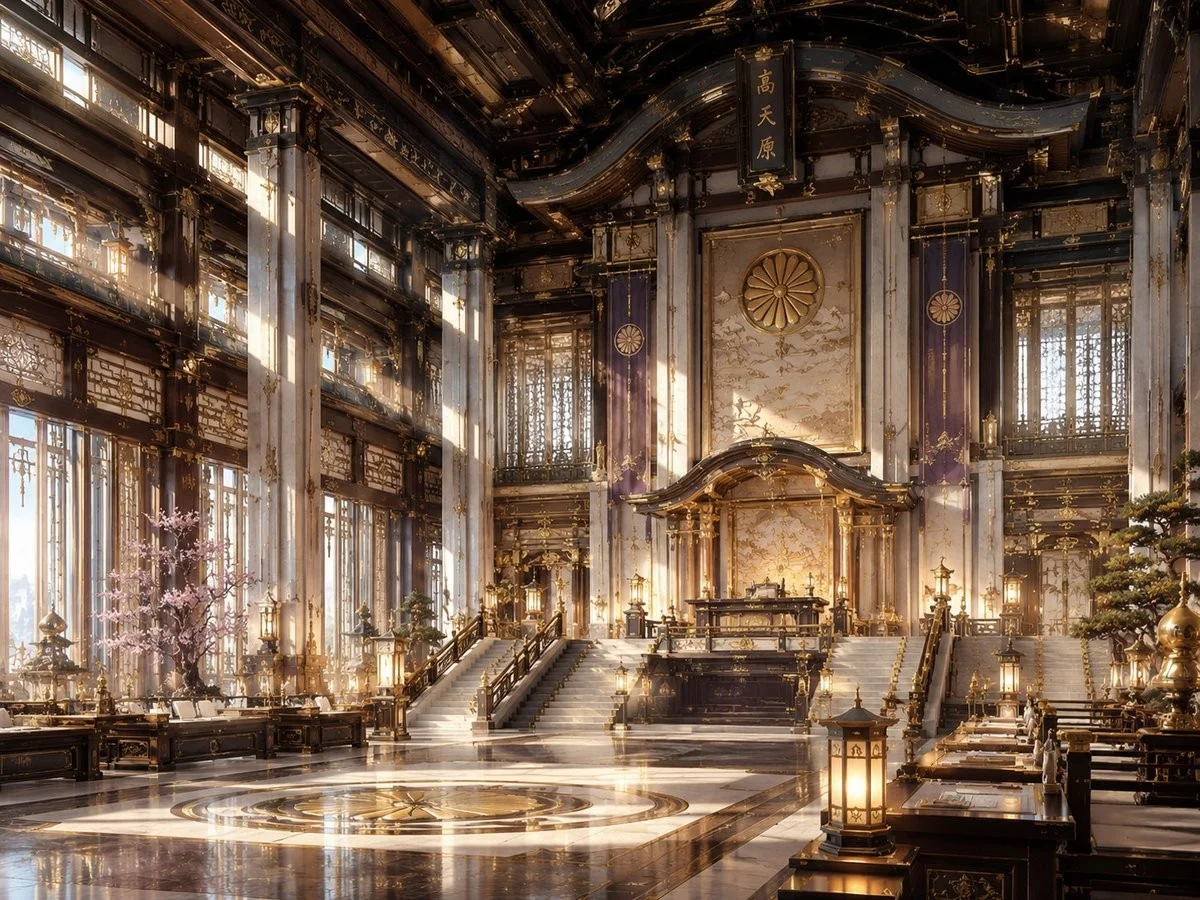 YouTube Thumbnail - NeoNippon Imperial Throne Hall