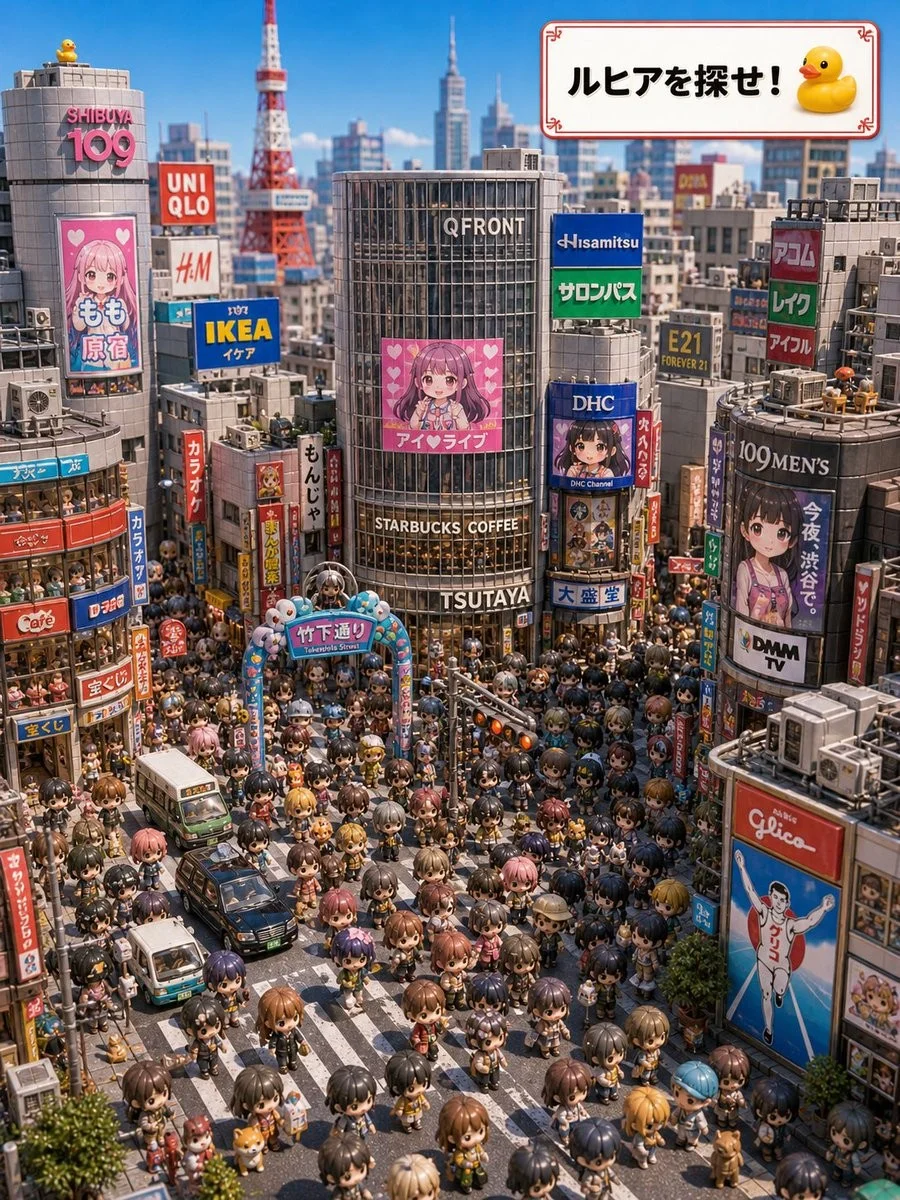 涩谷寻人场景