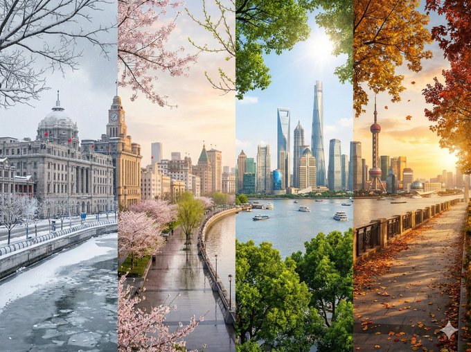 A Captivating Four-Season Time-Lapse Painting