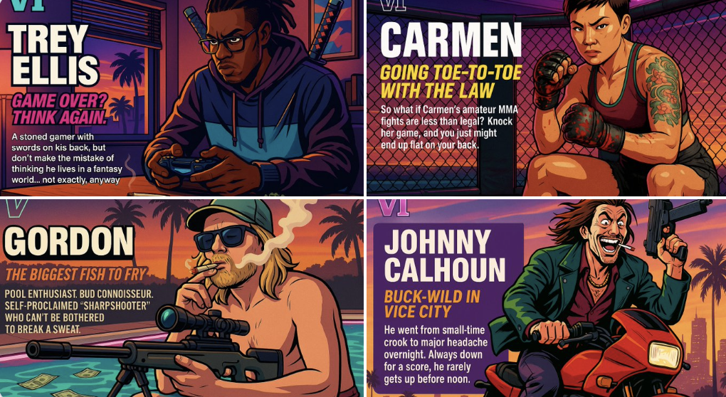 Create Your Own GTA Character