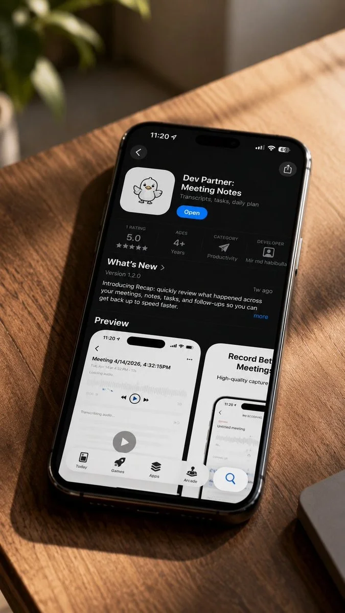 iPhone App Store Mockup