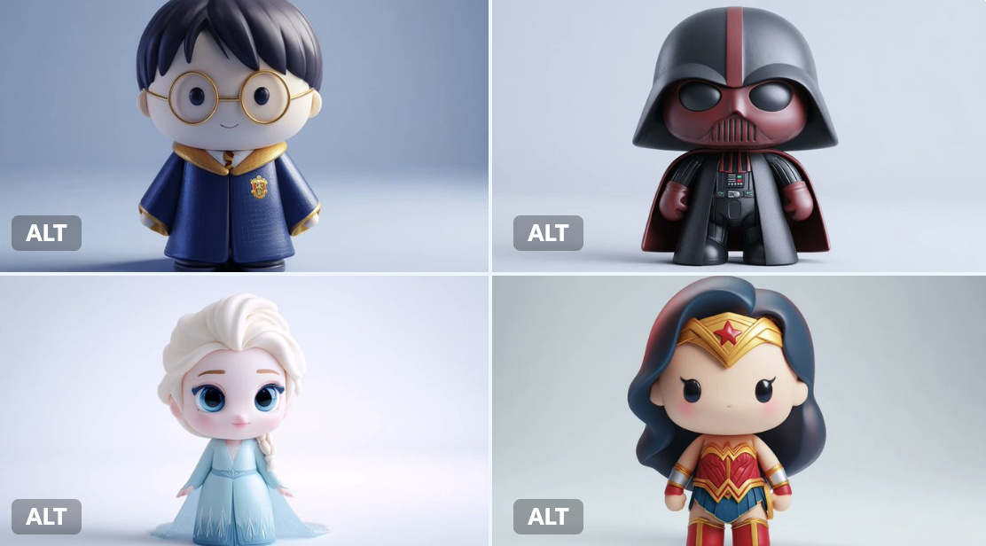 Quirky Style 3D Vinyl Toy