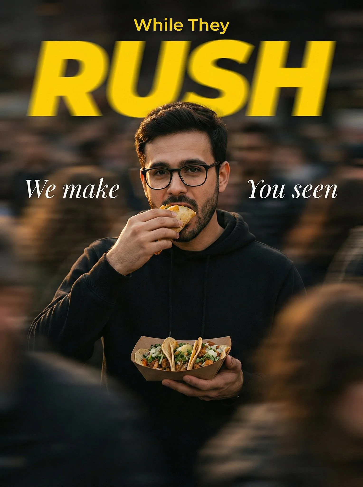 Rush vs Calm Taco Commercial