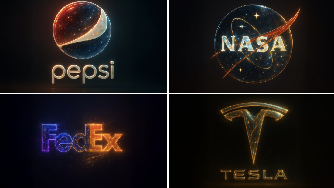 Golden Abstract Composite Style
