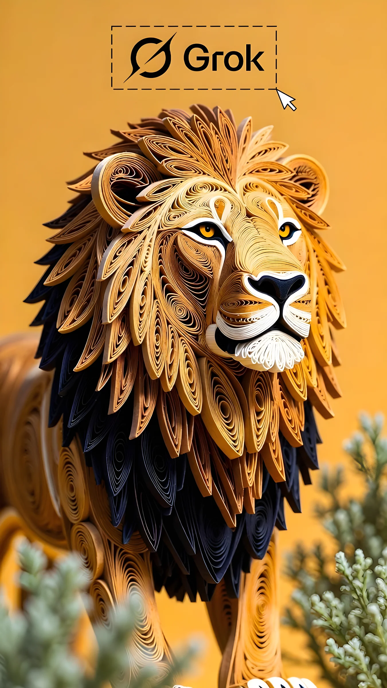 2K Paper Craft Close-up