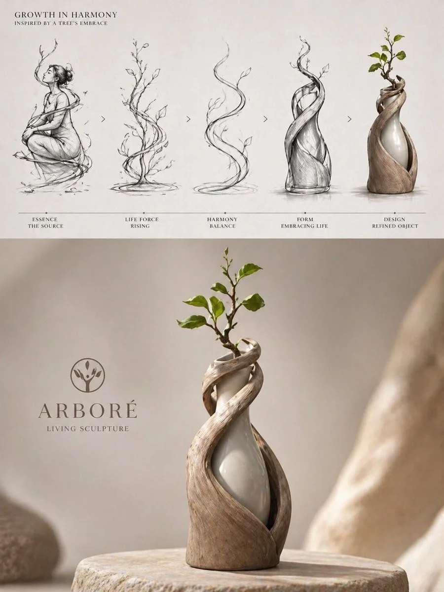 Biophilic Vase Poster