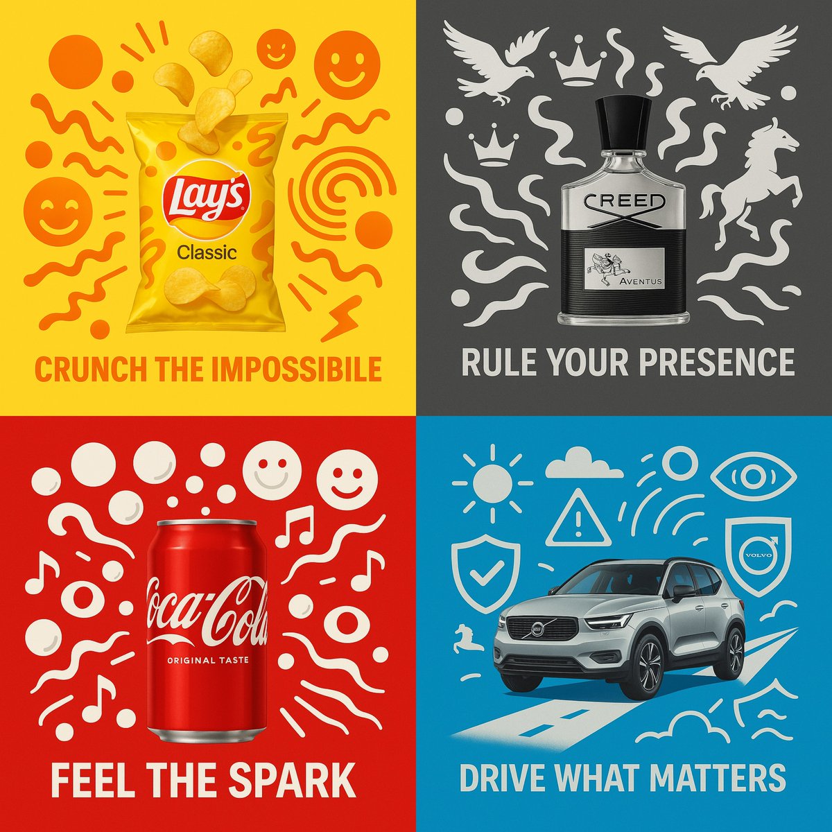 Reimagined Surrealist Ads