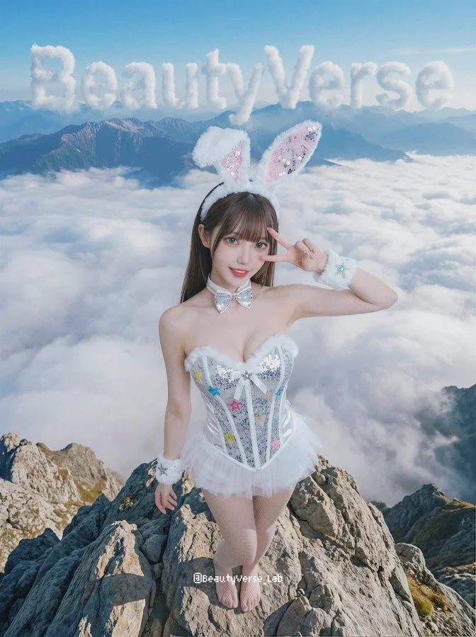 山顶鸟瞰自拍