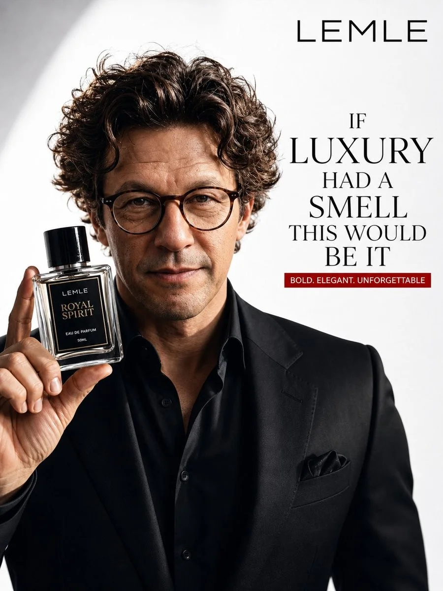 Luxury Perfume Portrait