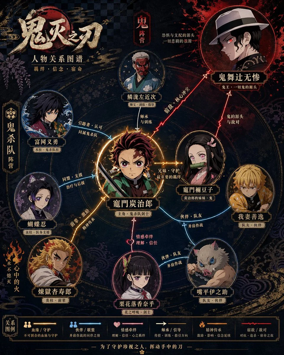 Relationship Map Infographic