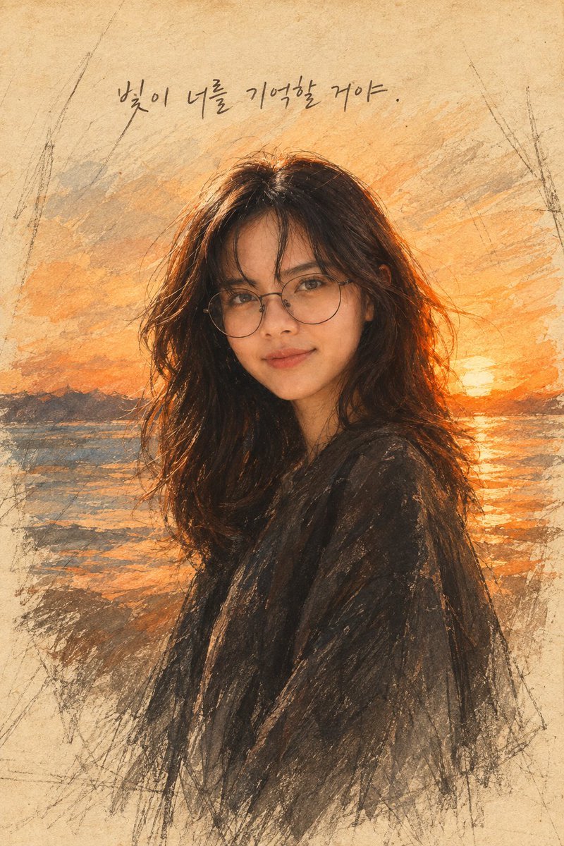 Timeless watercolor masterpiece