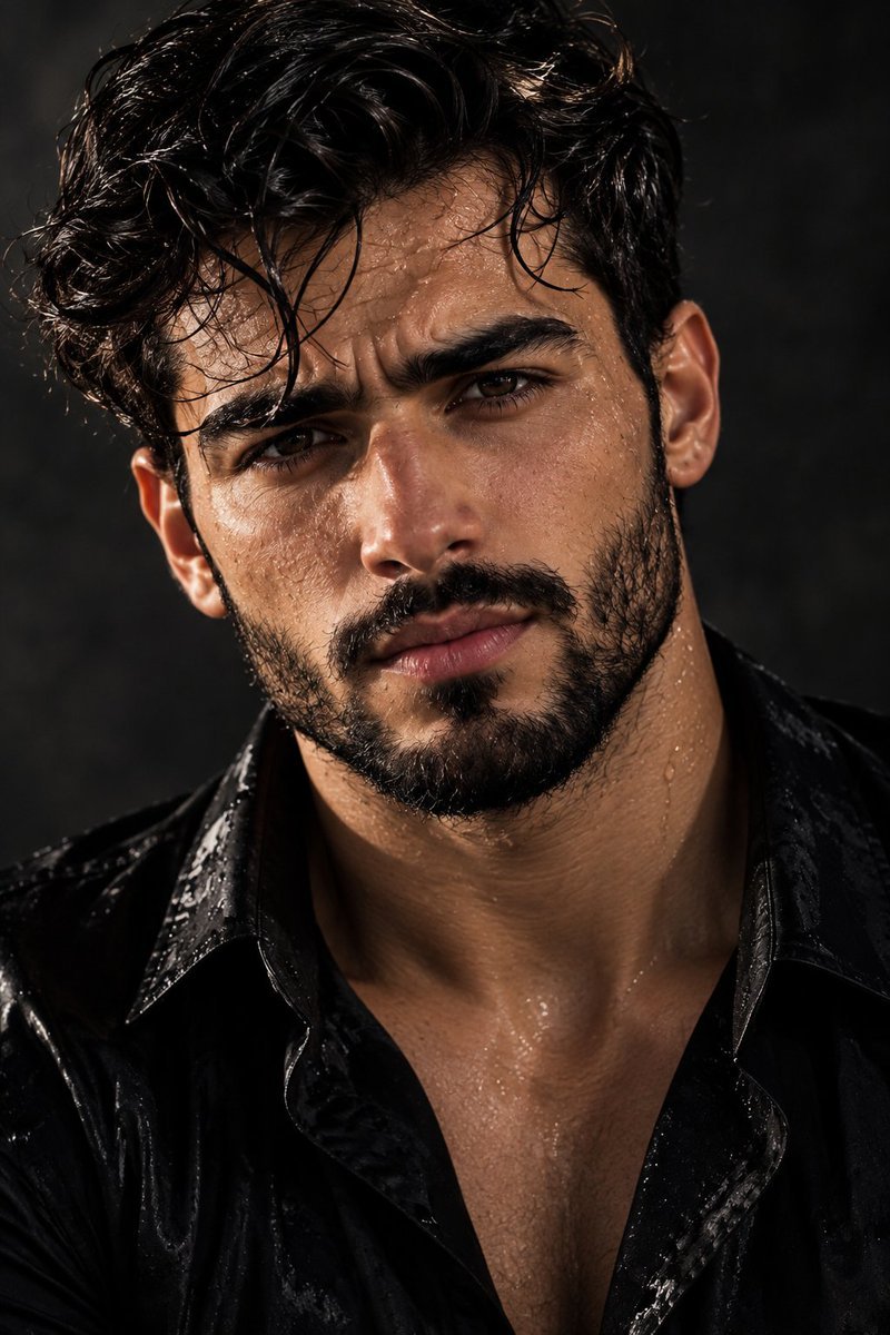 High-Fashion Male Portrait