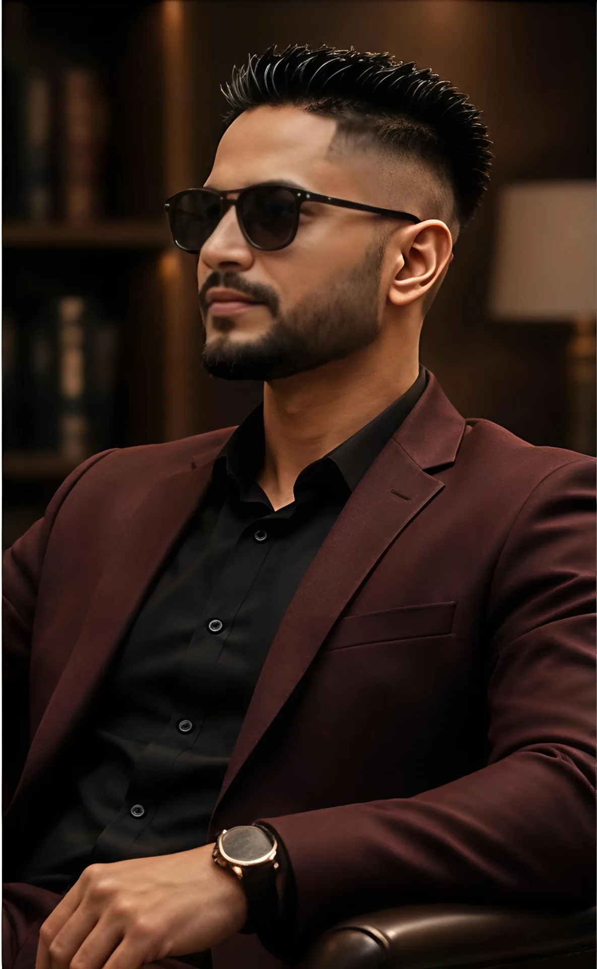 Create a highly realistic cinematic portrait with a premium professional look.
