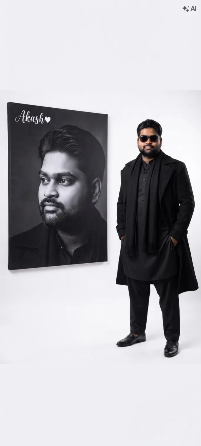 A high-resolution, professional studio portrait photograph.