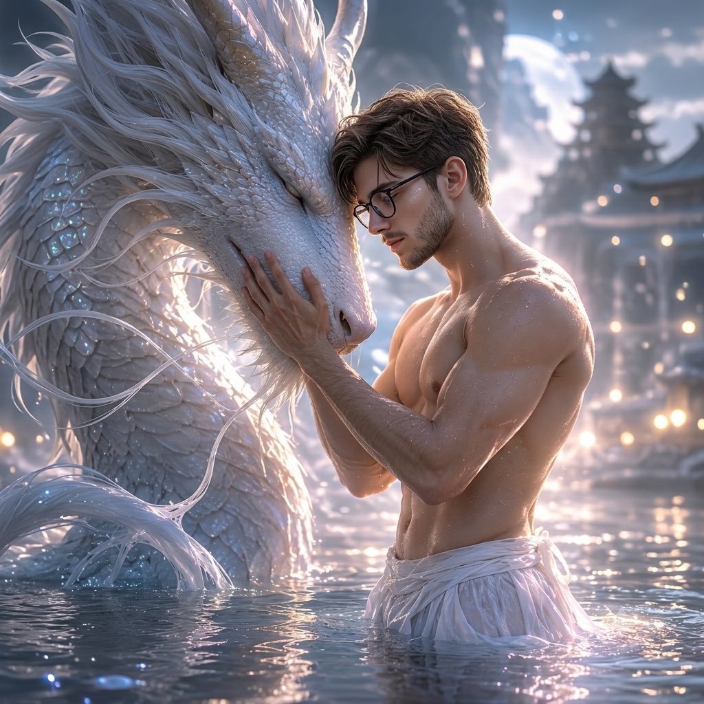 Generated on nano banana ### The Prompt ```text Cinematic medium shot of an athletic, muscular young Asian man with short, wet, textured