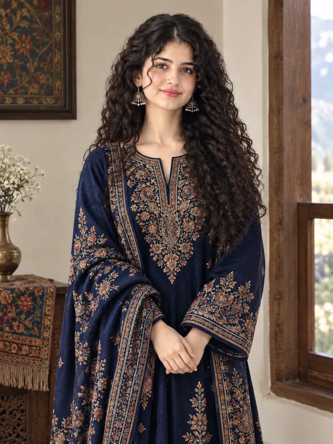 Create an ultra-photorealistic, high-end Indian fashion portrait of ME, using my uploaded personal photograph as the PRIMARY and ONLY