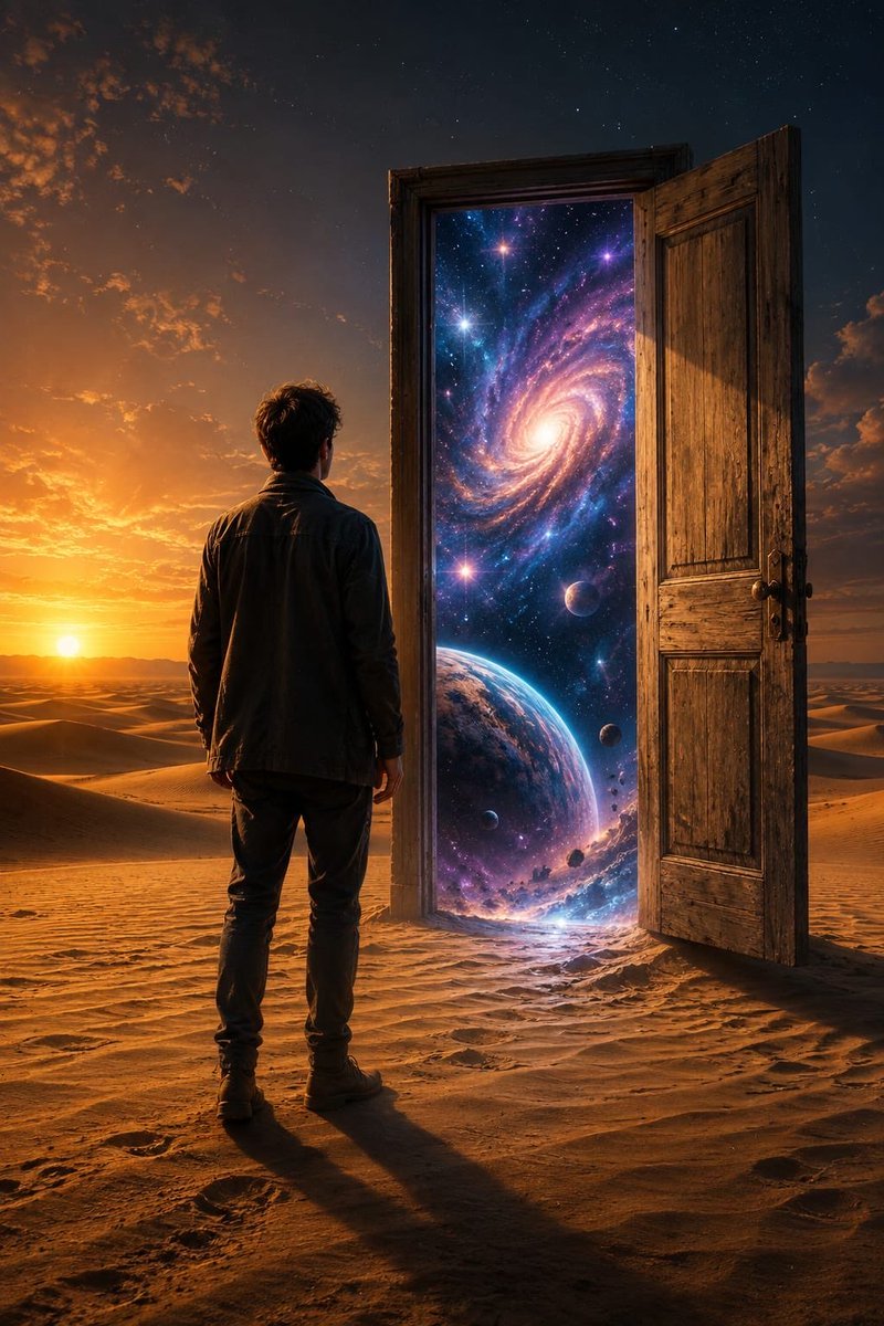 Surreal Cosmic Doorway