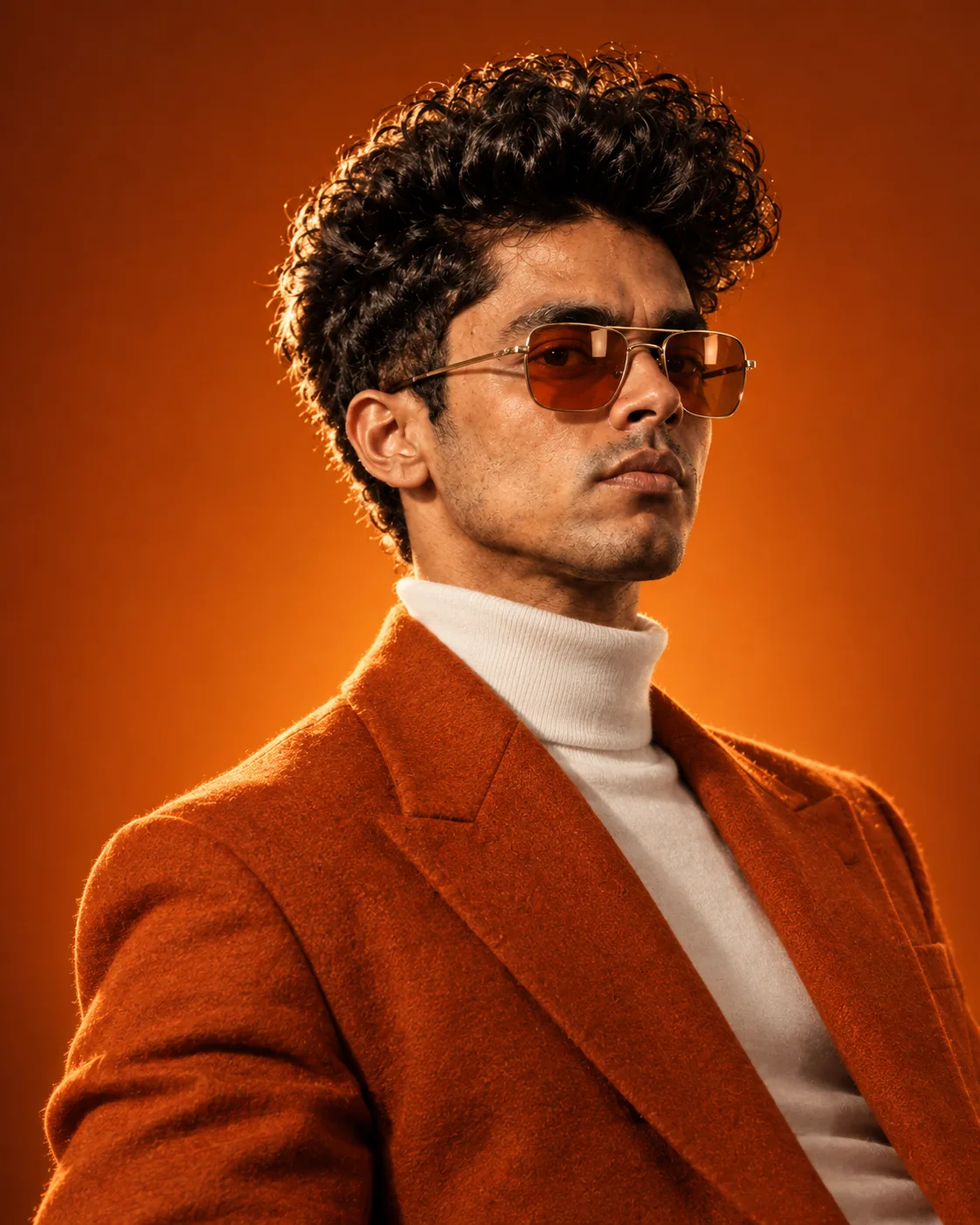 Use the uploaded reference image as a facial identity lock; Ignore its original pose, clothing, lighting and background.