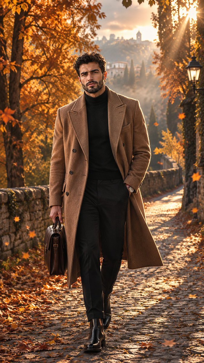 Cinematic Autumn Fashion Editorial