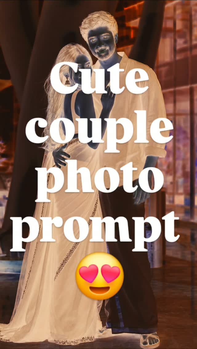 😍 couple photo prompt ♥️ #couplelove #coupleshoot #couplephotography #coupleprompts