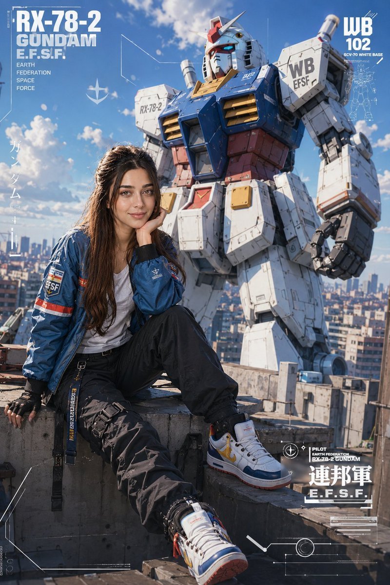 GPT IMAGE 2 on CHAT GPT: Prompt: Semi-realistic anime style young woman in the uploaded image, full-body fashion editorial, sitting