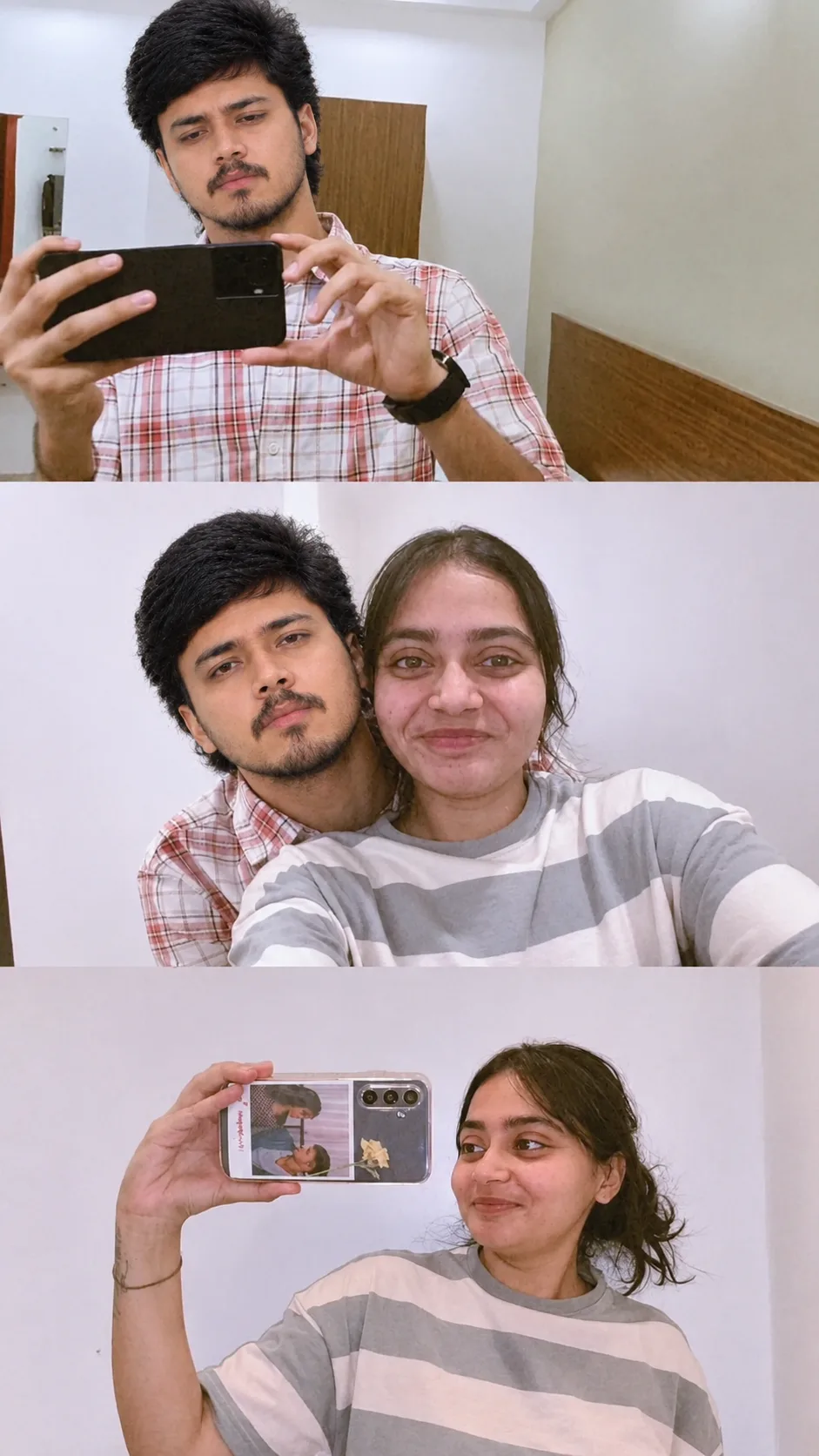 Three Moments Together | Couple Memory Collage