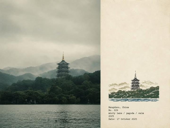 GPT image 2 on chatgpt Prompt👇 Please create a separate "Rubber Stamp Travel Field Notes Poster" for each photo I upload, outputting each